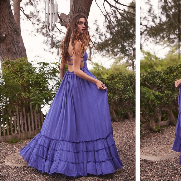Free People Dresses & Skirts - Free People Purple Maxi Dress
